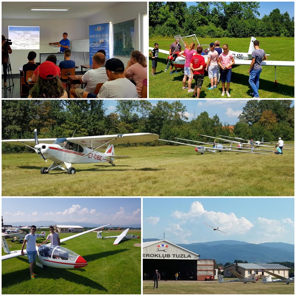 Naš sportski aerodrom je postao ugodno mjesto za rad, trenažne letove i boravak pilota, a nama je takođe veliko zadovoljstvo da nas posjećuju pojedinci i organizovane grupe građana, koji vrlo često prve kontakte sa avijacijom i prve letove ostvaruju upravo sa nama.